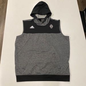 Adidas uprising sleeveless hoodie vest